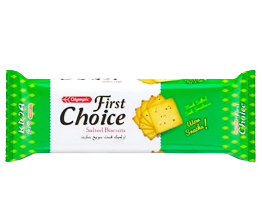 first_choice-removebg-preview Olympic First Choice Salted Biscuits 180gm - Image 1