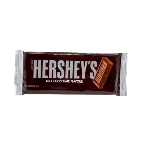 hersheys_milk-removebg-preview (1) Hersheys Milk Bar Chocolate 40gm - Image 1