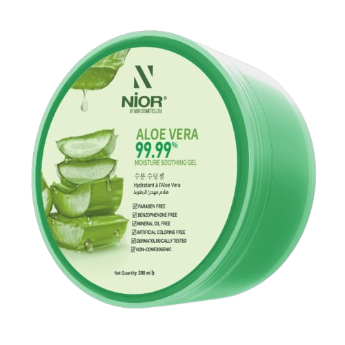 nior_alovera_gel-removebg-preview NIOR Aloe Vera 100% Moisture Gel 300gm All KP - Image 1