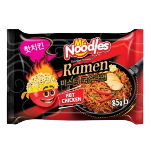 mr_noodles_ramen-removebg-preview Mr.Noodles Ramen Hot Chicken Spicy 85gm - Image 1