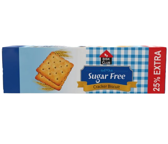 sugar_free-removebg-preview Bisk Club Sugar Free Cracker Biscuit 200(±)20gm - Image 1